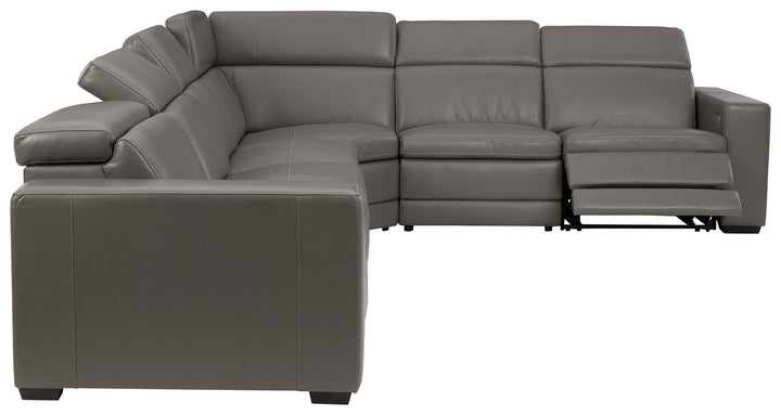 ASHLEY FURNITURE U59603S7 Texline 7-piece Power Reclining Sectional