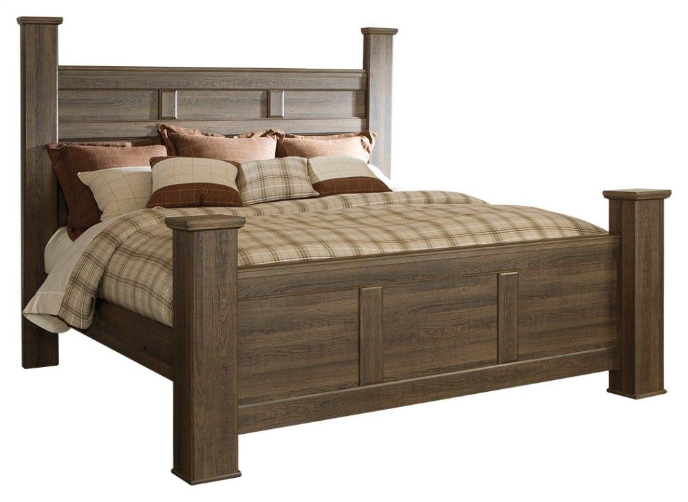 ASHLEY FURNITURE B251B12 Juararo California King Poster Bed