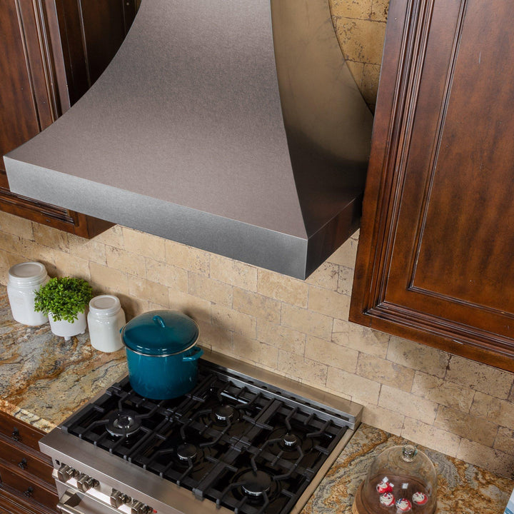 ZLINE KITCHEN AND BATH 8632S30 ZLINE Designer Series ZLINE DuraSnow Stainless Steel R Wall Range Hood Size: 30 Inch