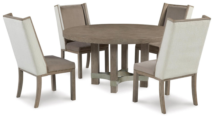 ASHLEY FURNITURE PKG014004 Dining Table and 4 Chairs