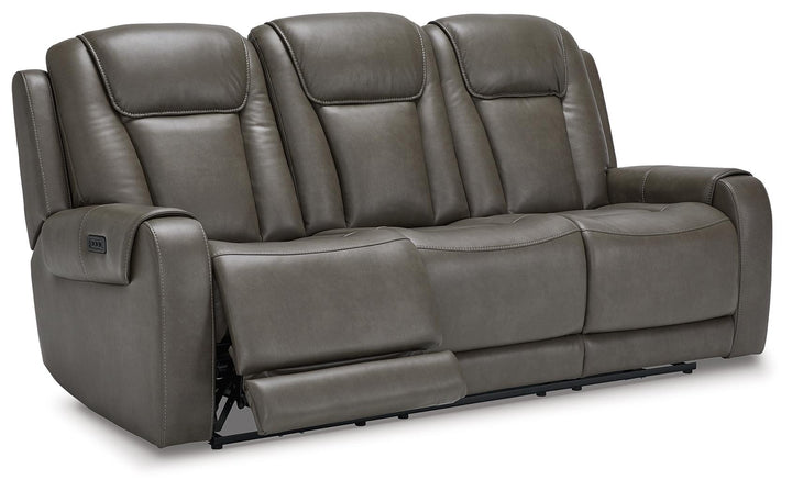 ASHLEY FURNITURE 1180815 Card Player Power Reclining Sofa