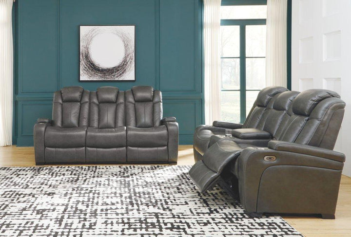 ASHLEY FURNITURE 8500115 Turbulance Power Reclining Sofa
