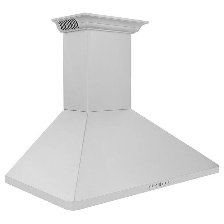 ZLINE KITCHEN AND BATH KF1CRNBT30 ZLINE Wall Mount Range Hood in Stainless Steel with Built-in CrownSound R Bluetooth Speakers Size: 30 Inch