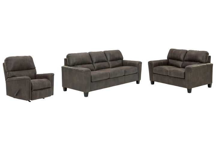 ASHLEY FURNITURE PKG007391 Sofa, Loveseat and Recliner