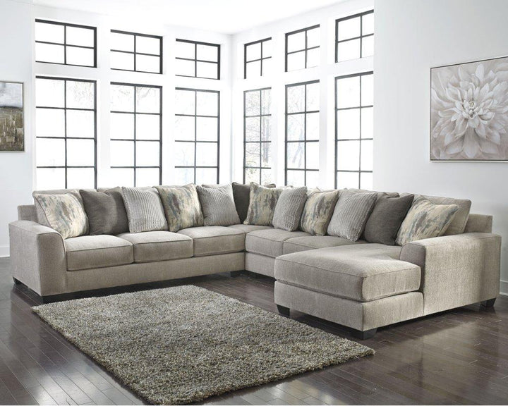 ASHLEY FURNITURE PKG001212 4-piece Sectional With Ottoman