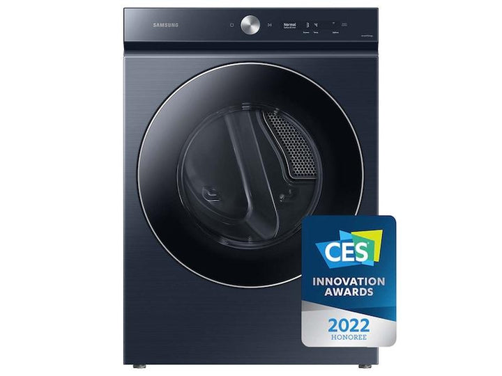 SAMSUNG DVE53BB8900DA3 Bespoke 7.6 cu. ft. Ultra Capacity Electric Dryer with AI Optimal Dry and Super Speed Dry in Brushed Navy