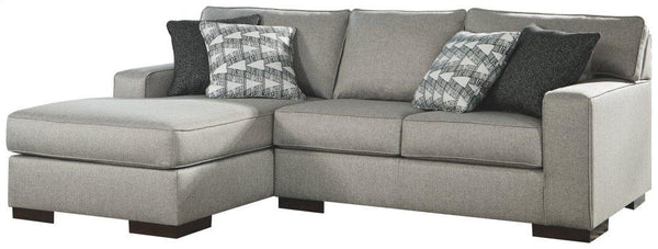 ASHLEY FURNITURE 41902S1 Marsing Nuvella 2-piece Sectional With Chaise