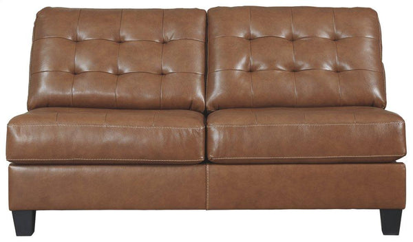 ASHLEY FURNITURE 1110234 Baskove Armless Loveseat