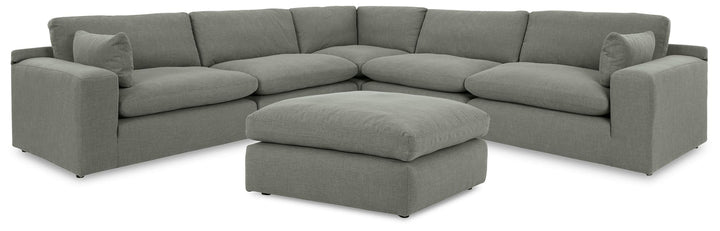 ASHLEY FURNITURE PKG012975 5-piece Sectional With Ottoman