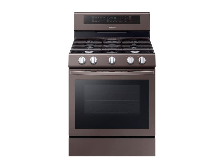 SAMSUNG NX58R6631ST 5.8 cu. ft. Freestanding Gas Range with True Convection in Tuscan Stainless Steel