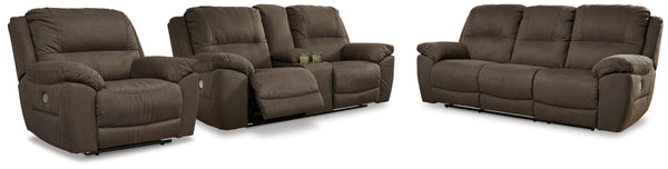 ASHLEY FURNITURE PKG013092 Sofa, Loveseat and Recliner