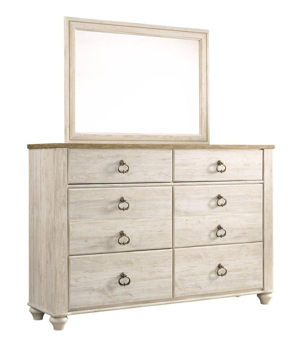 ASHLEY FURNITURE B267B23 Willowton Dresser and Mirror