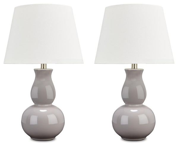 ASHLEY FURNITURE PKG010516 2-piece Table Lamp Set