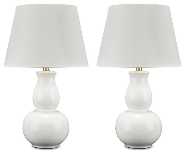 ASHLEY FURNITURE PKG010515 2-piece Table Lamp Set