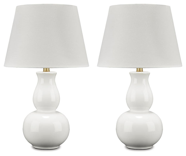 ASHLEY FURNITURE PKG010515 2-piece Table Lamp Set