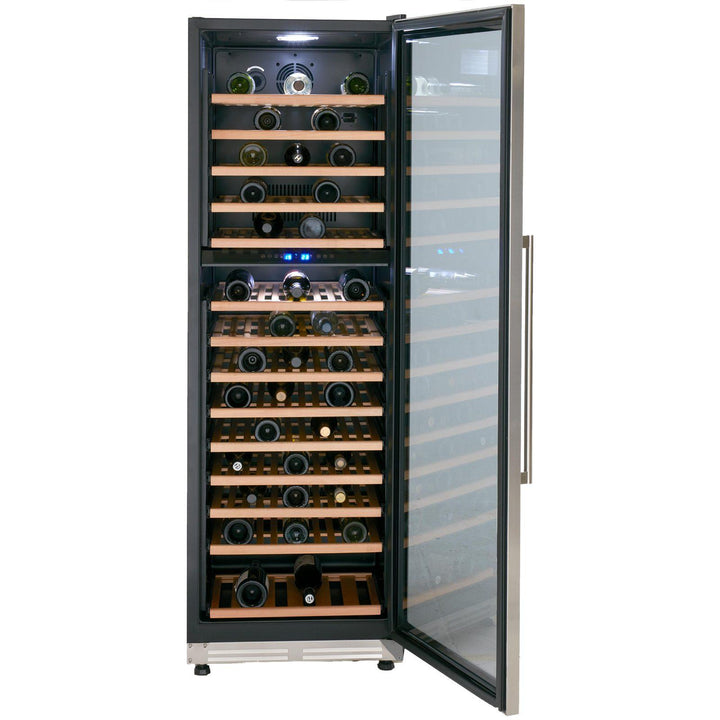 AVANTI WCF154S3SD 154 Bottle DESIGNER Series Dual-Zone Wine Cooler