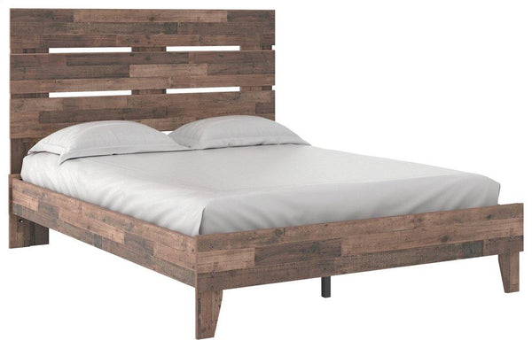 ASHLEY FURNITURE EB2120B1 Neilsville Queen Panel Platform Bed