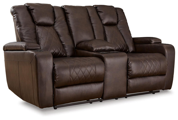 ASHLEY FURNITURE 2970394 Mancin Reclining Loveseat With Console