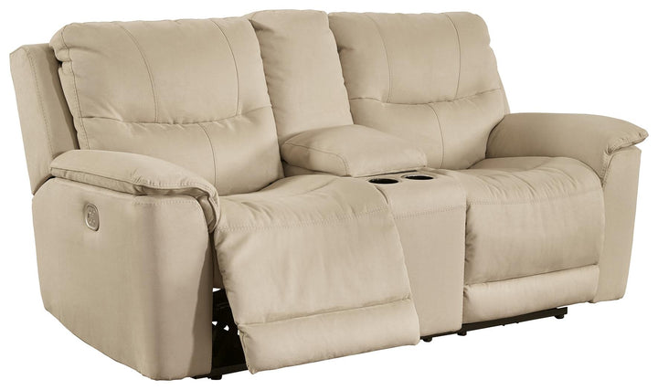 ASHLEY FURNITURE 6080718 Next-gen Gaucho Power Reclining Loveseat With Console