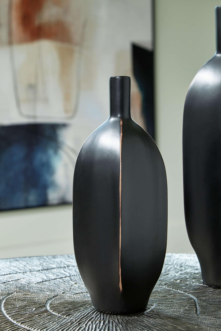ASHLEY FURNITURE A2000550 Rhaveney Vase set of 3