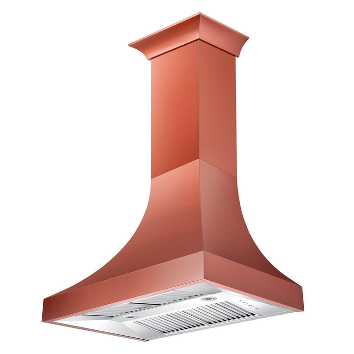 ZLINE KITCHEN AND BATH 8632C36 ZLINE Designer Series Copper Finish Wall Range Hood Size: 36 Inch