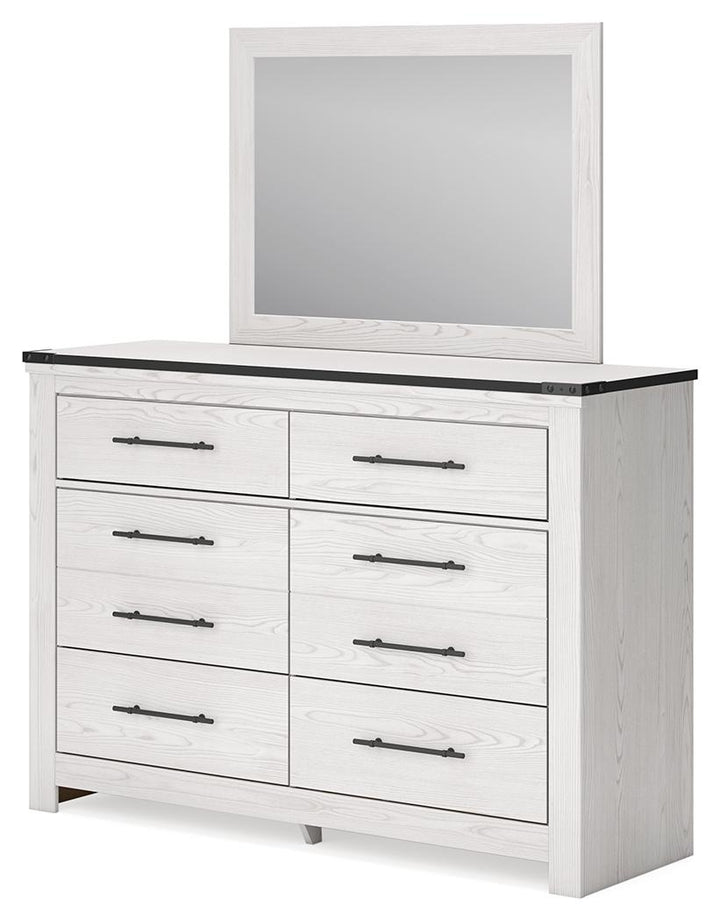 ASHLEY FURNITURE B1446B1 Schoenberg Dresser and Mirror