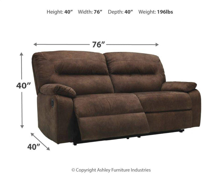 ASHLEY FURNITURE 93802U1 Bolzano Reclining Sofa and Loveseat