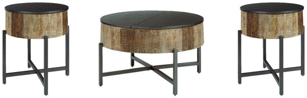 ASHLEY FURNITURE PKG007129 Coffee Table With 2 End Tables