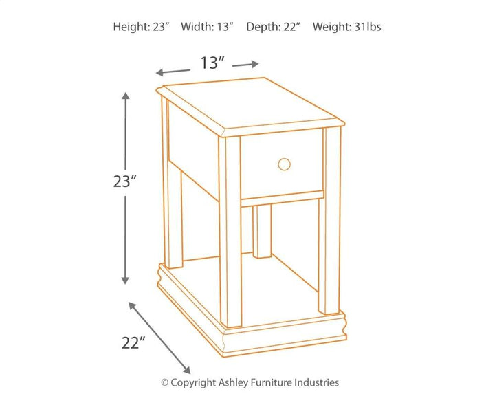 ASHLEY FURNITURE PKG008420 2 End Tables