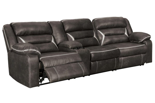 ASHLEY FURNITURE 13104S2 Kincord 2-piece Power Reclining Sectional