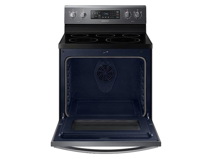 SAMSUNG NE59T7511SG 5.9 cu. ft. Freestanding Electric Range with Air Fry and Convection in Black Stainless Steel