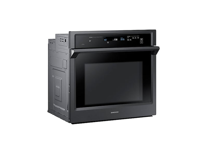 SAMSUNG NV51K6650SG 30" Smart Single Wall Oven with Steam Cook in Black Stainless Steel