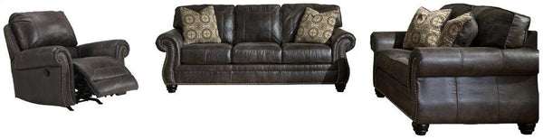 ASHLEY FURNITURE 80004U2 Breville Sofa and Loveseat With Recliner