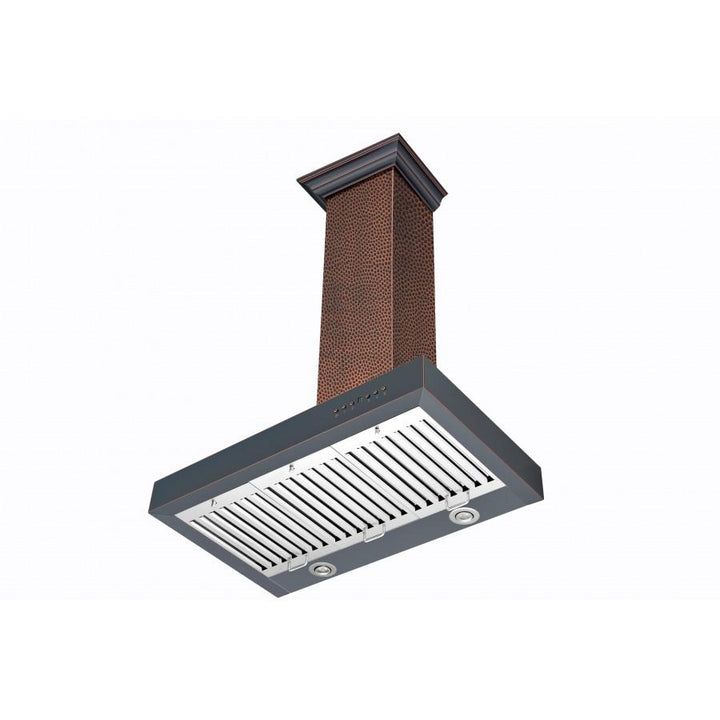 ZLINE KITCHEN AND BATH KB2HBXXX36 ZLINE Convertible Vent Designer Series Wall Mount Range Hood Size: 36 Inch