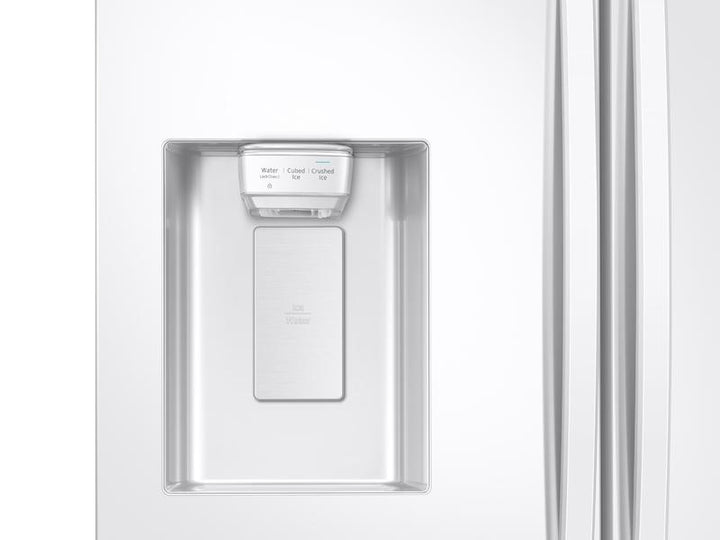 SAMSUNG RF27T5201WW 27 cu. ft. Large Capacity 3-Door French Door Refrigerator with External Water & Ice Dispenser in White