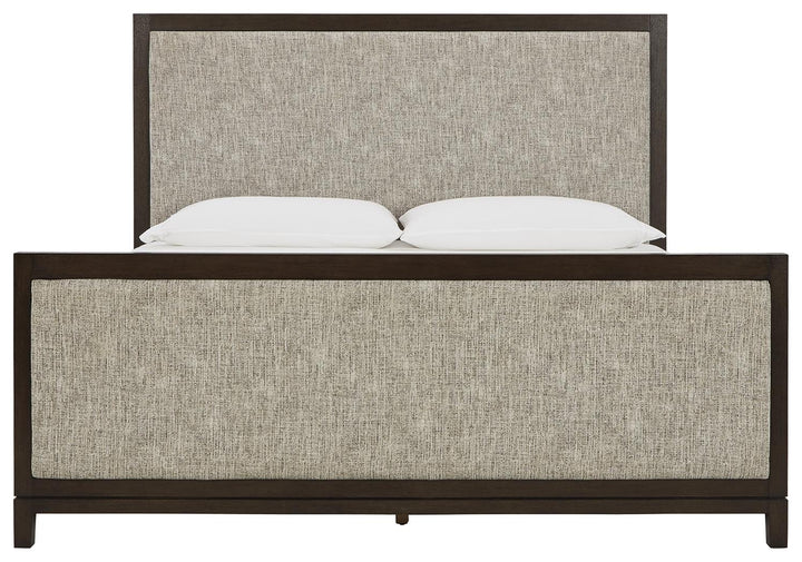 ASHLEY FURNITURE B984B2 Burkhaus Queen Upholstered Bed