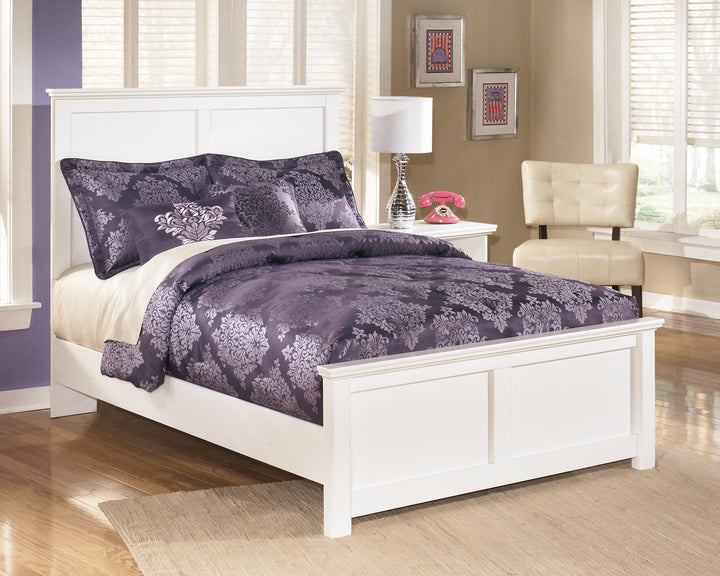 ASHLEY FURNITURE PKG002774 Full Panel Bed With Mirrored Dresser and 2 Nightstands