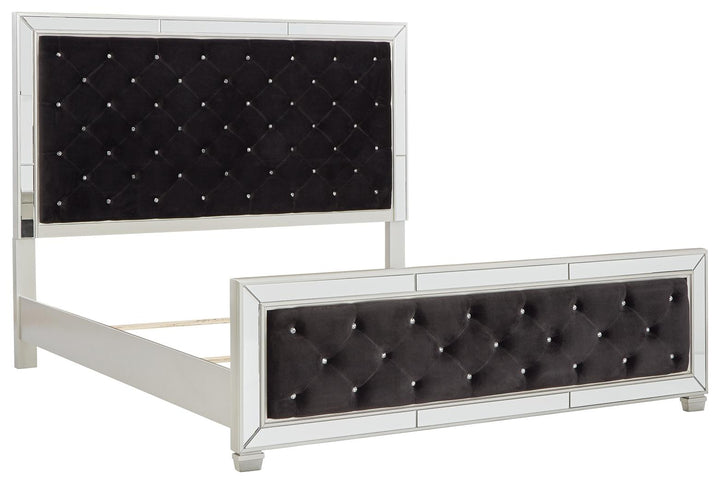 ASHLEY FURNITURE B758B9 Lindenfield California King Upholstered Bed