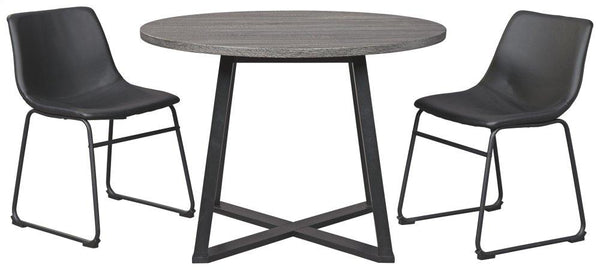 ASHLEY FURNITURE PKG008923 Dining Table and 2 Chairs