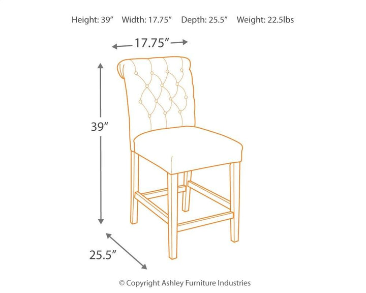 ASHLEY FURNITURE D530SDD 2-piece Bar Stool Package