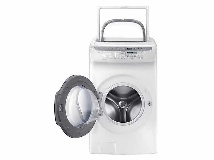 SAMSUNG WV55M9600AW 5.5 cu. ft. Smart Washer with FlexWash TM in White