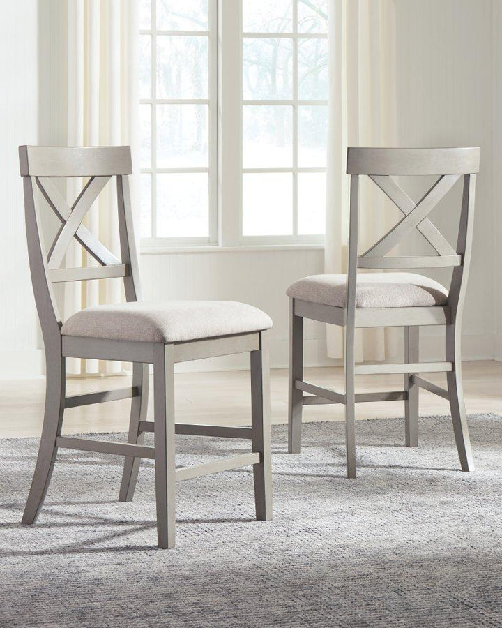 ASHLEY FURNITURE PKG008916 Counter Height Dining Table and 2 Barstools