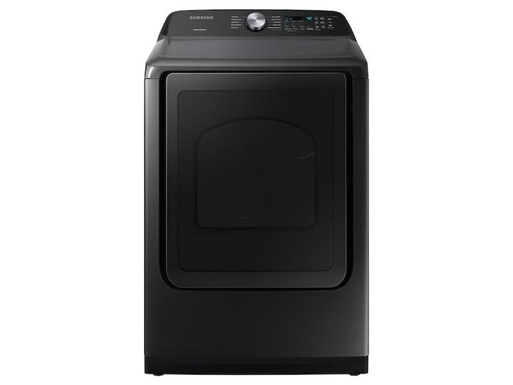 SAMSUNG DVE50R5200V 7.4 cu. ft. Capacity Electric Dryer with Sensor Dry in Brushed Black