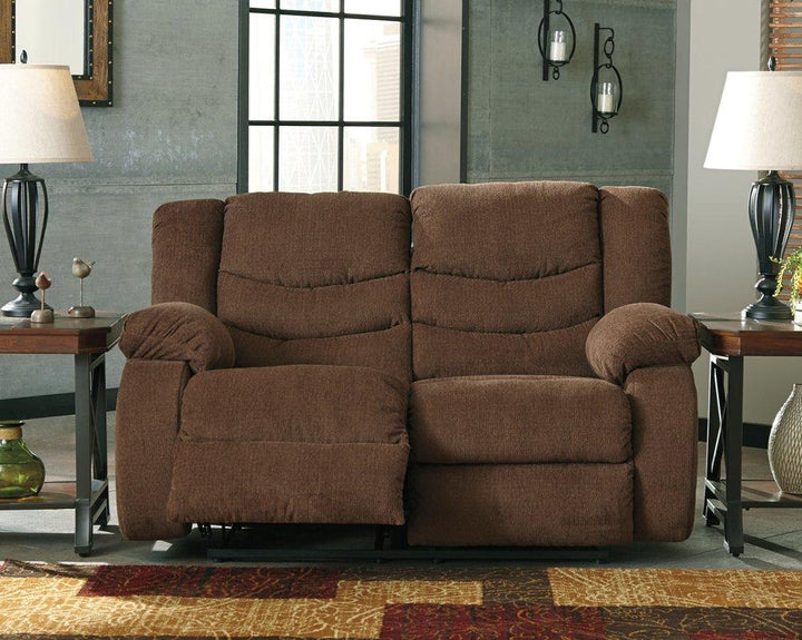 ASHLEY FURNITURE 98605U1 Tulen Reclining Sofa and Loveseat