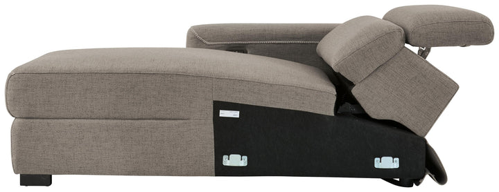 ASHLEY FURNITURE 7700579 Mabton Left-arm Facing Power Reclining Back Chaise