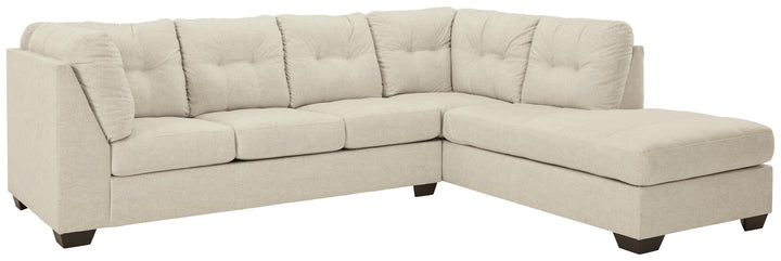 ASHLEY FURNITURE PKG011019 2-piece Sectional With Ottoman