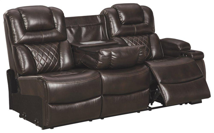 ASHLEY FURNITURE 7540708 Warnerton Right-arm Facing Power Reclining Sofa With Console