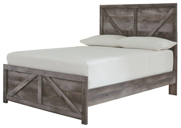 ASHLEY FURNITURE B440B17 Wynnlow Full Crossbuck Panel Bed