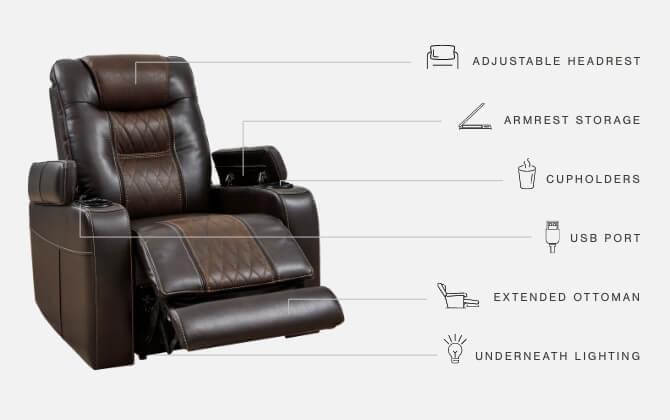 ASHLEY FURNITURE 2150713 Composer Power Recliner