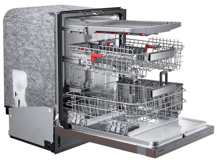 SAMSUNG DW80R9950UT Bespoke Smart 39dBA Dishwasher with Linear Wash in Fingerprint Resistant Tuscan Steel